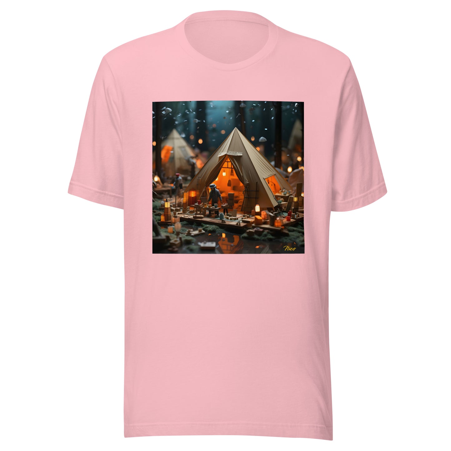 Camping In The Rain Series Print #8 - Unisex t-shirt