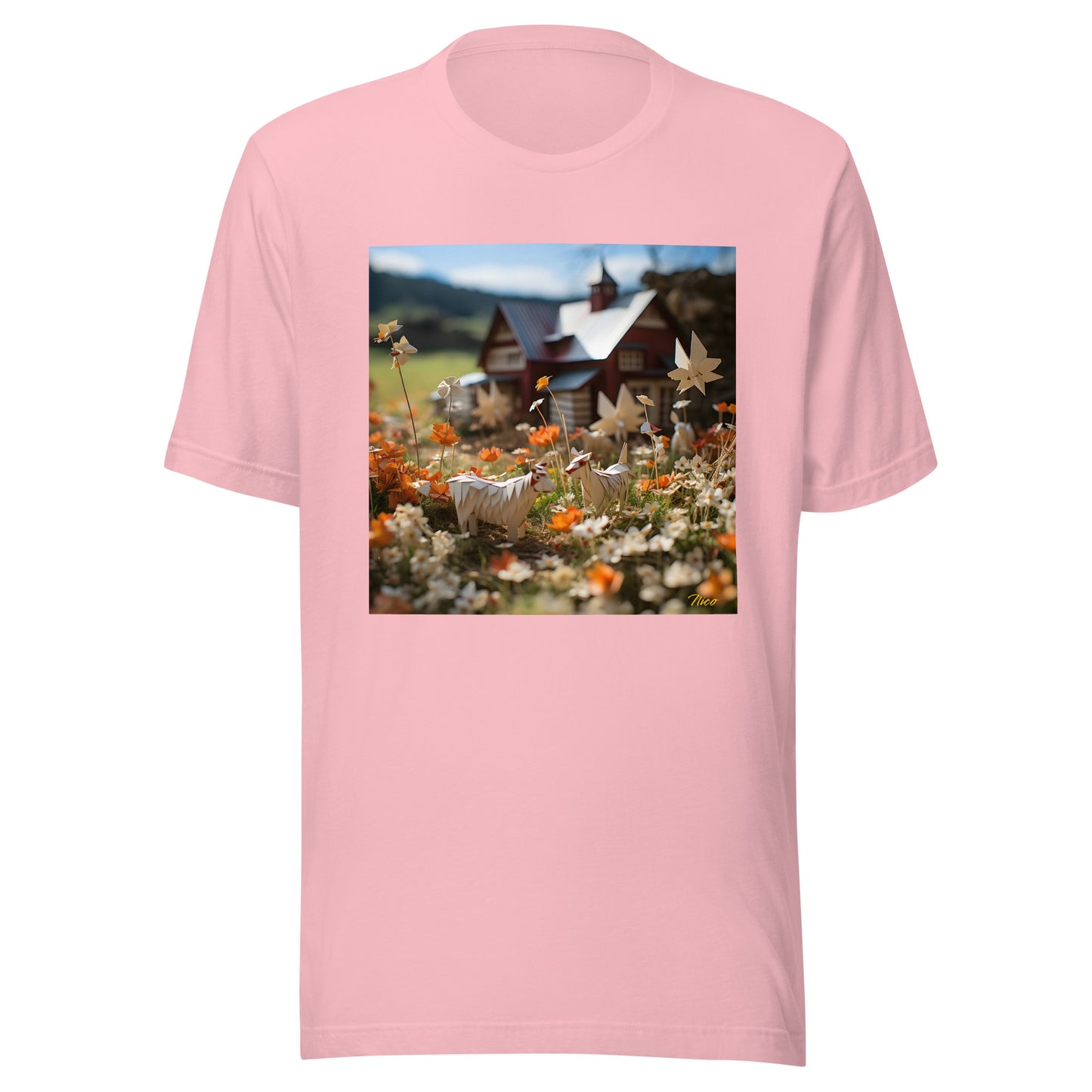 Meadow By The Farm Series Print #10 - Unisex t-shirt