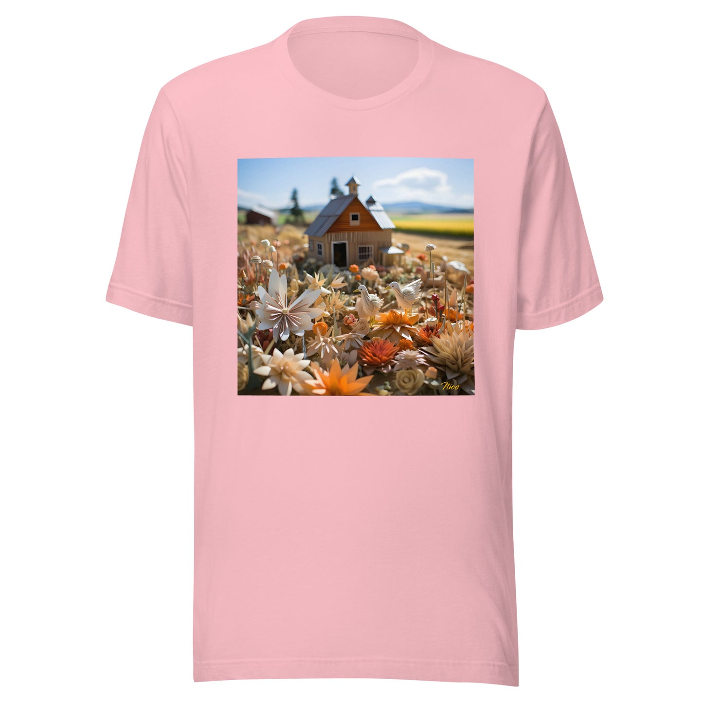 Meadow By The Farm Series Print #4 - Unisex t-shirt