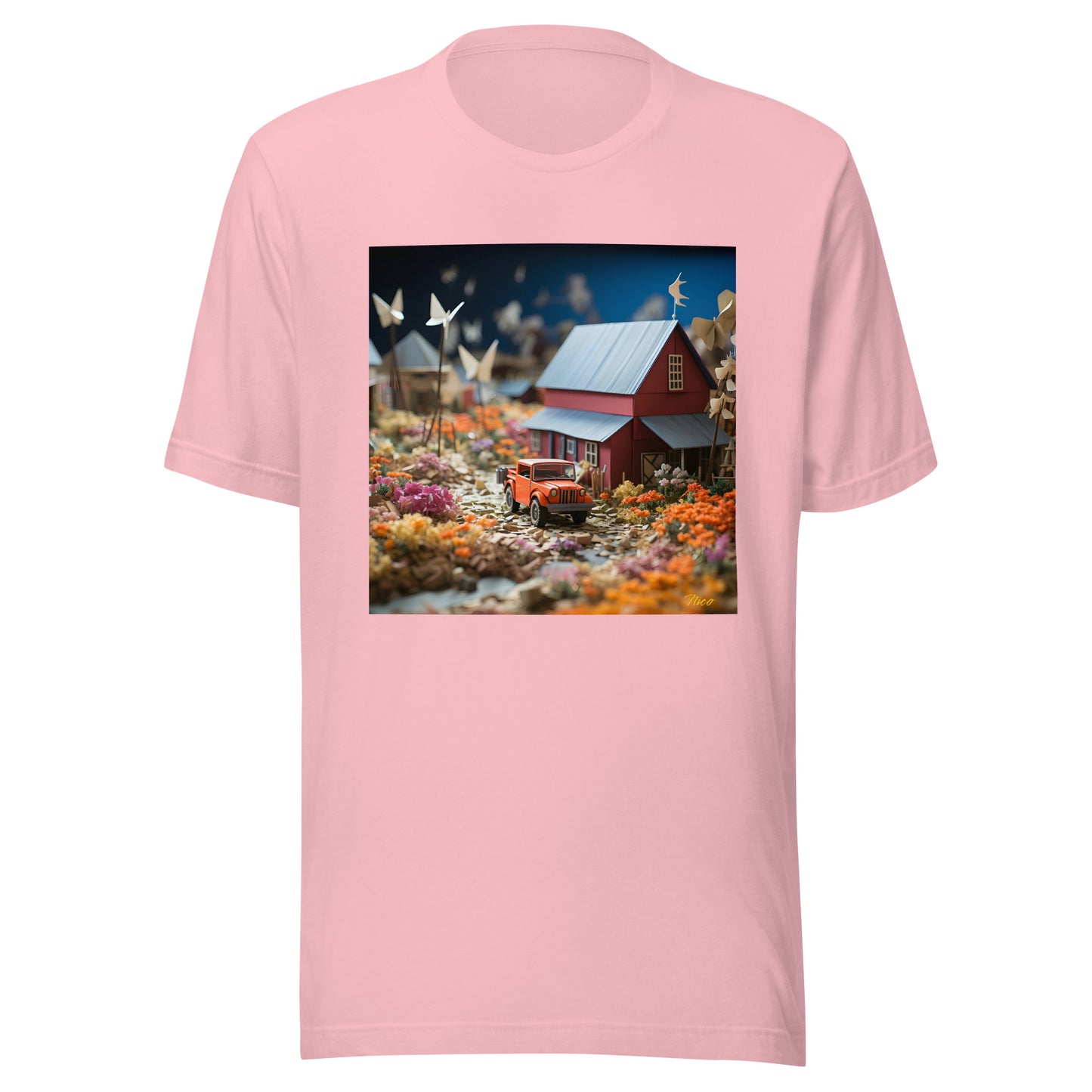 Meadow By The Farm Series Print #3 - Unisex t-shirt