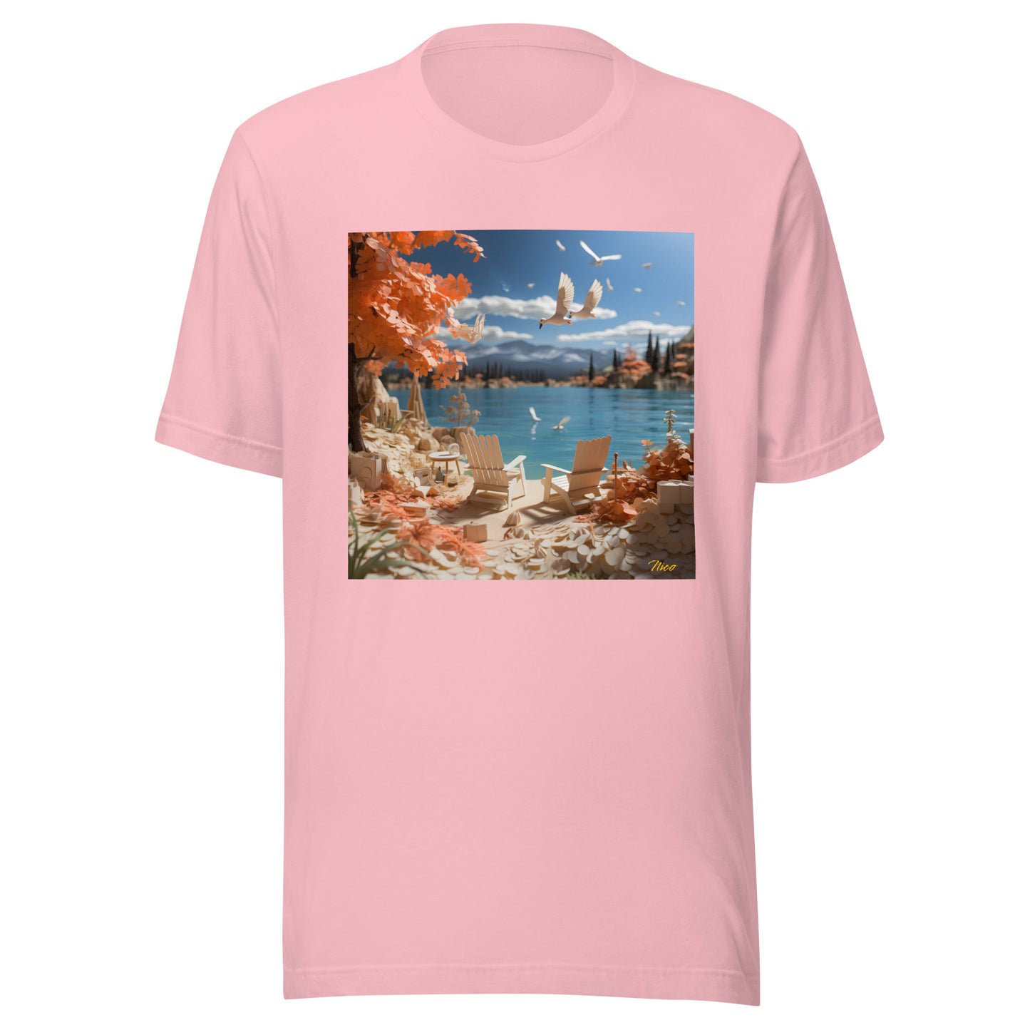 Mountain Lake Series Print #10 - Unisex t-shirt