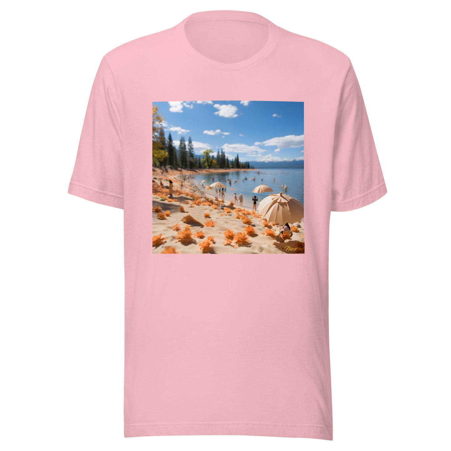 Mountain Lake Series Print #8 - Unisex t-shirt