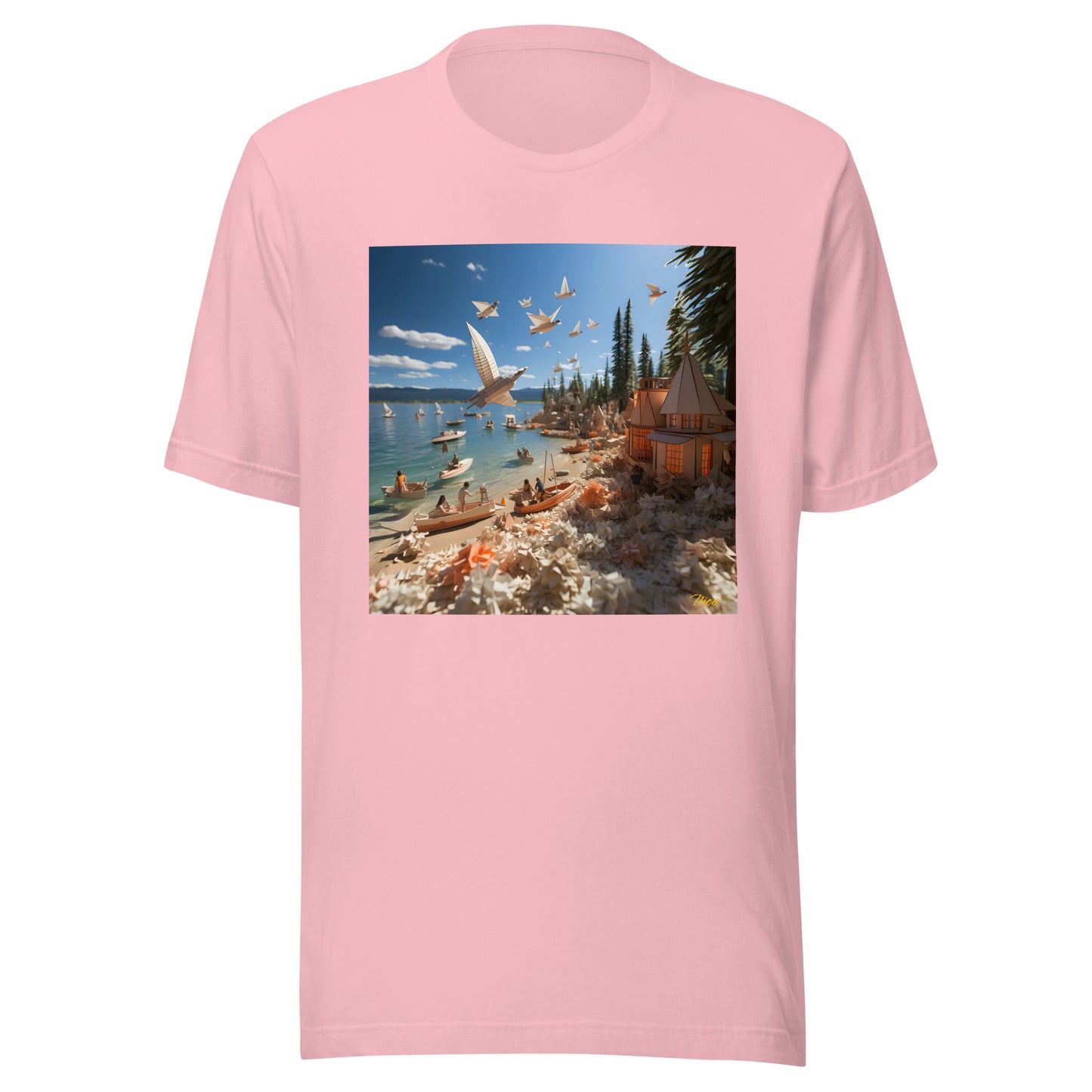 Mountain Lake Series Print #6 - Unisex t-shirt