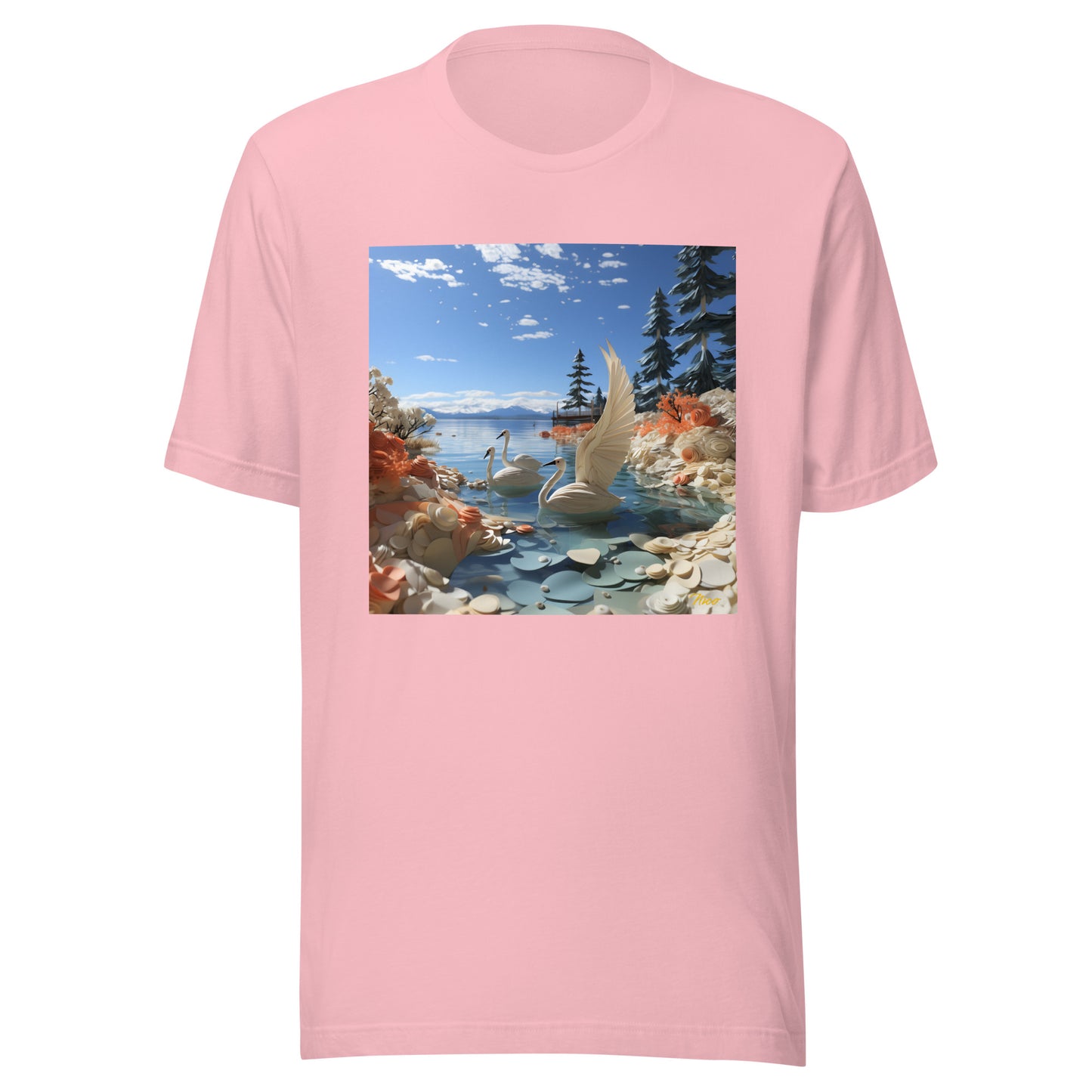 Atop The Mountain Lakeshore Series Print #1 - Unisex t-shirt