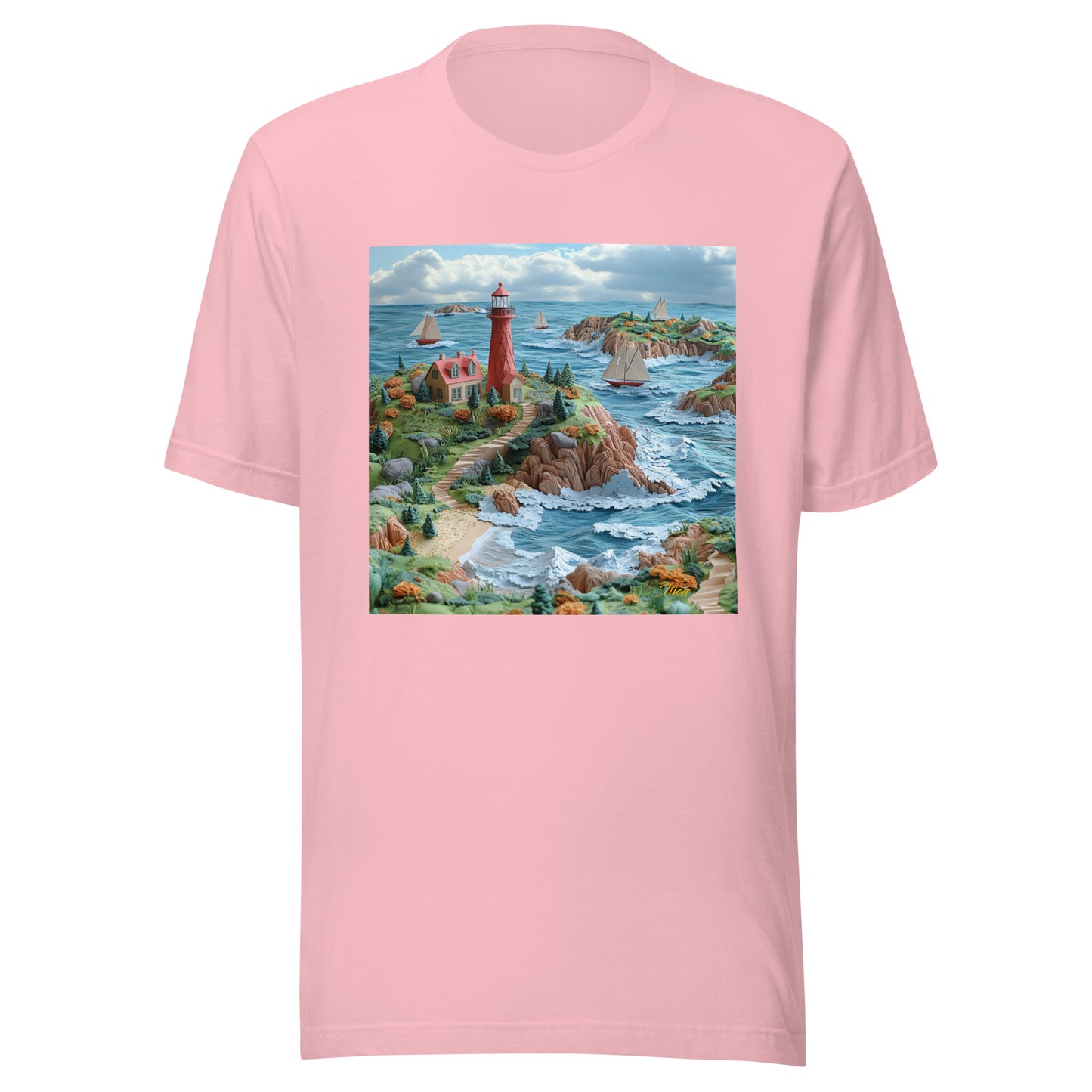 By The Seaside Series Print #6 - Unisex t-shirt