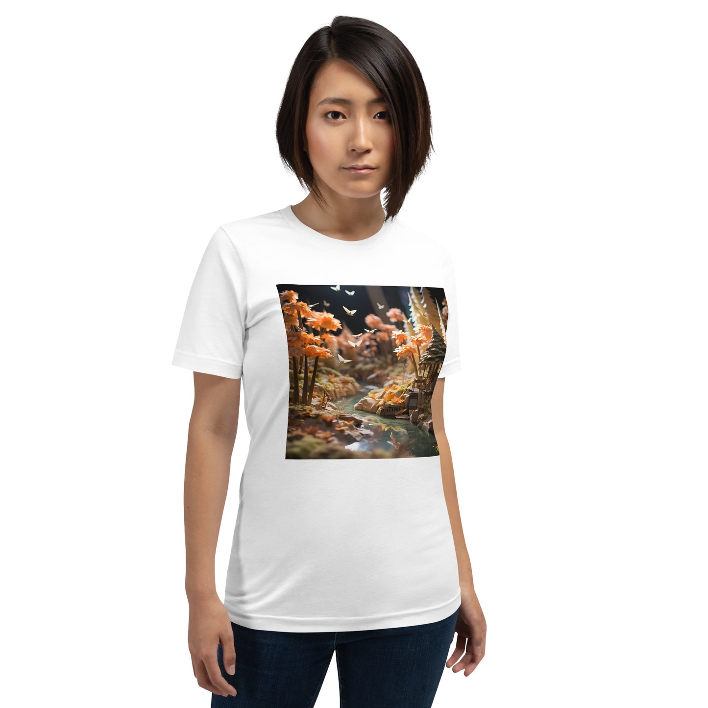 Relaxing By The Brook Series Print #3 - Unisex t-shirt