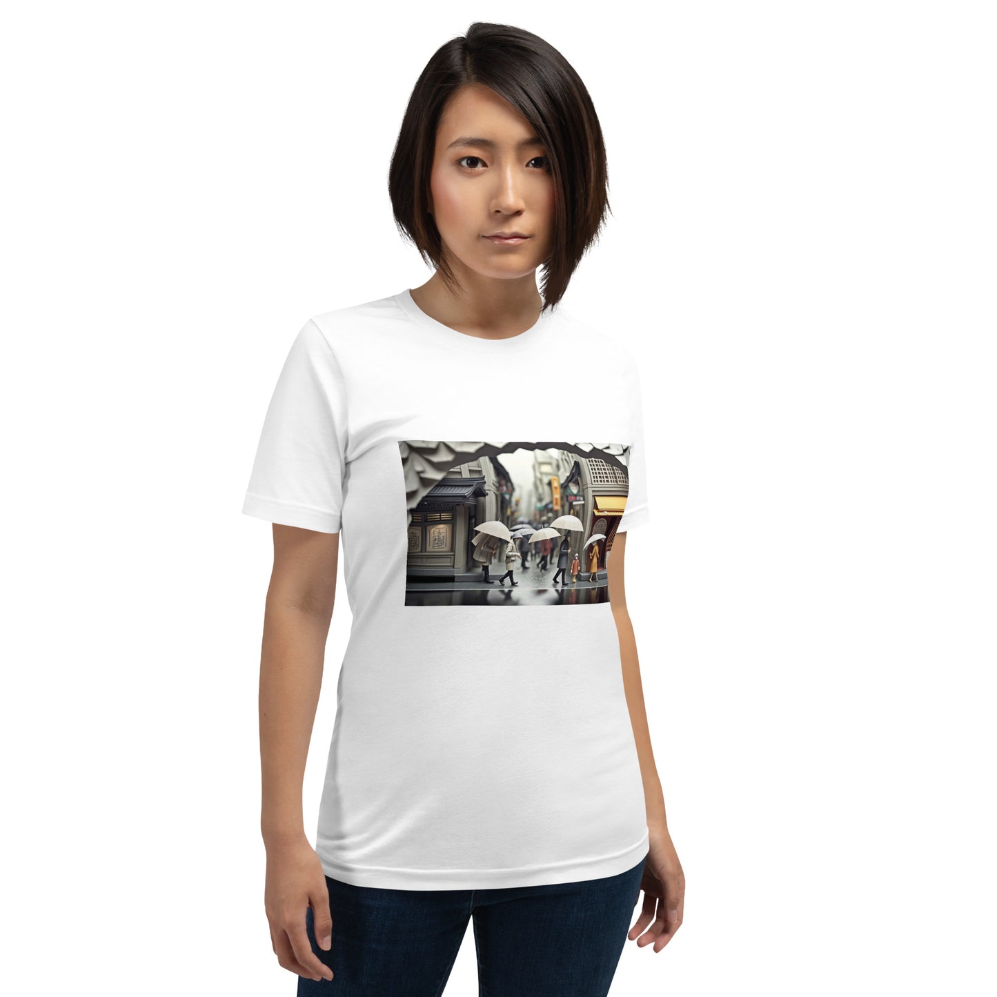Oriental Rain Series Print #1 - Unisex t-shirt