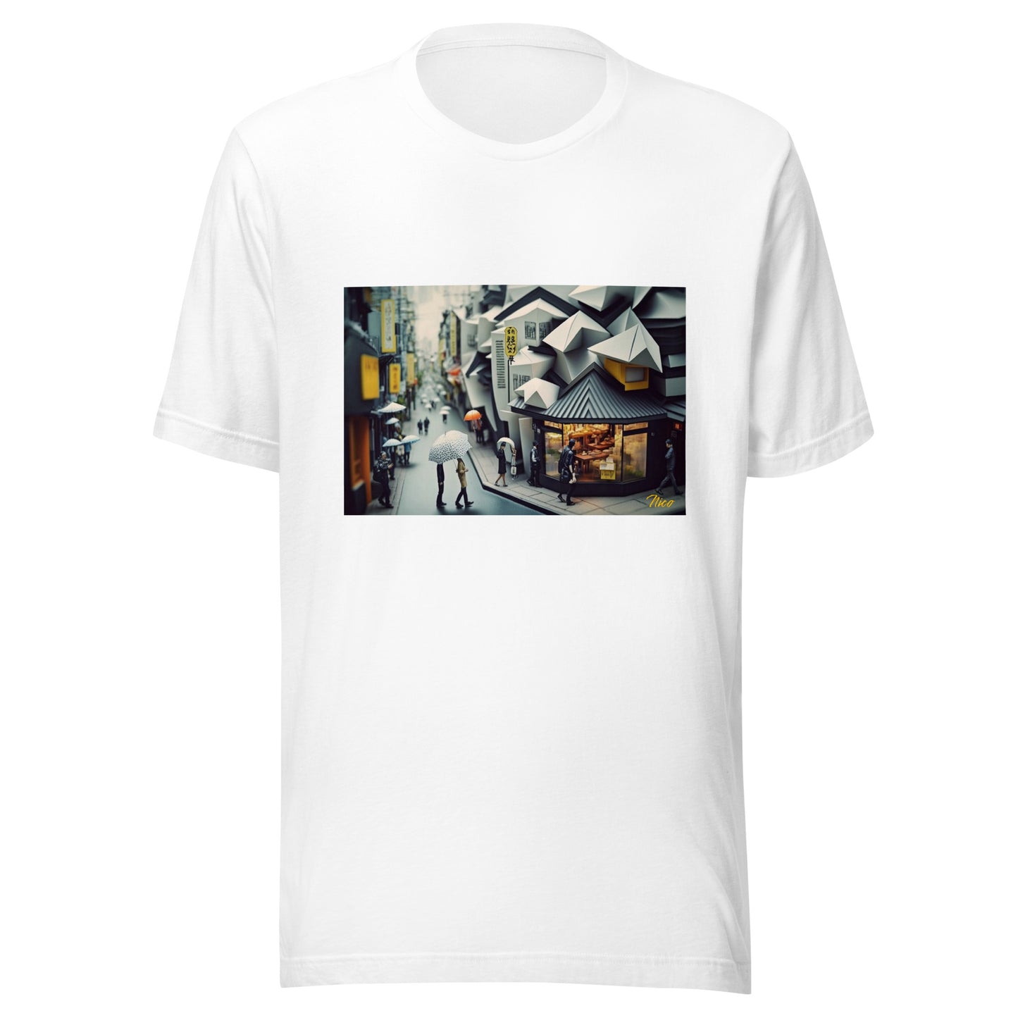 Oriental Rain Series Print #3 - Unisex t-shirt