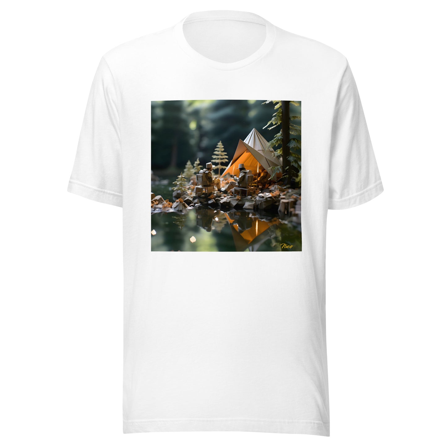 Relaxing By The Brook Series Print #10 - Unisex t-shirt