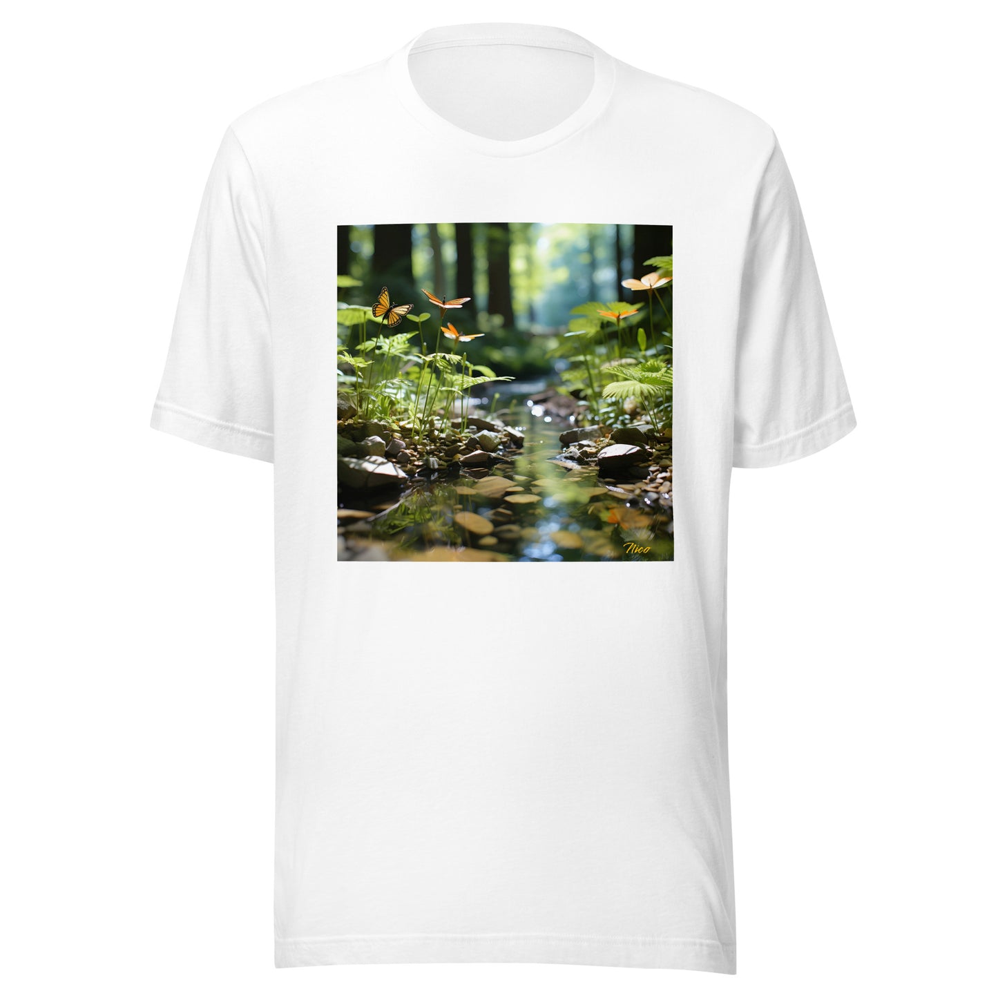 Relaxing By The Brook Series Print #9 - Unisex t-shirt