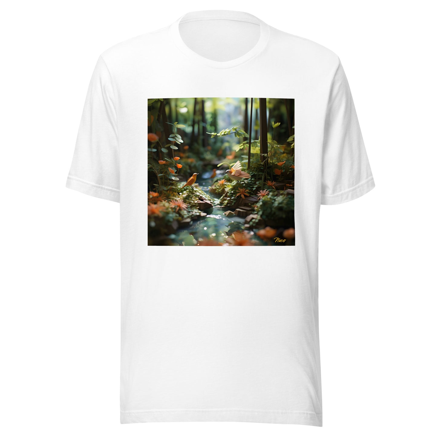 Relaxing By The Brook Series Print #8 - Unisex t-shirt