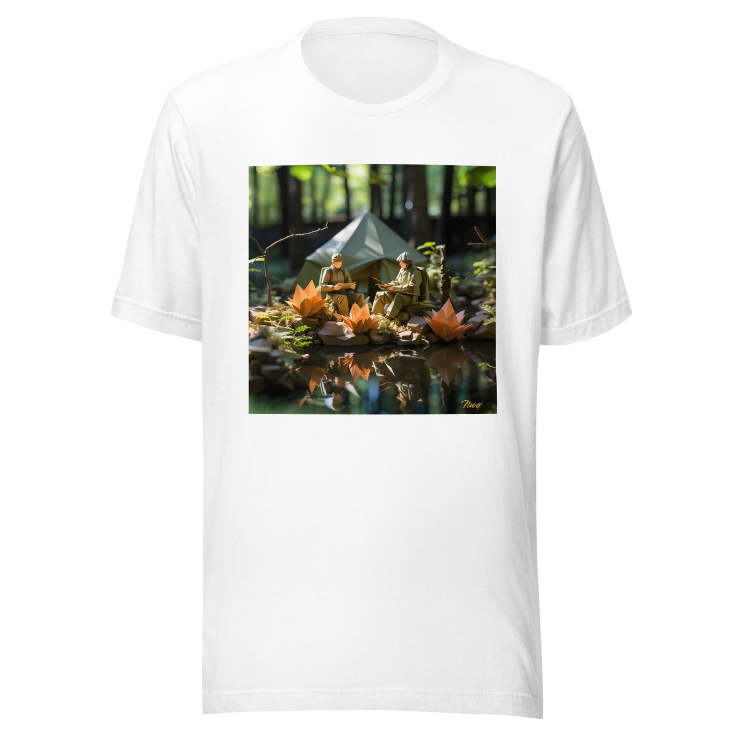 Relaxing By The Brook Series Print #7 - Unisex t-shirt