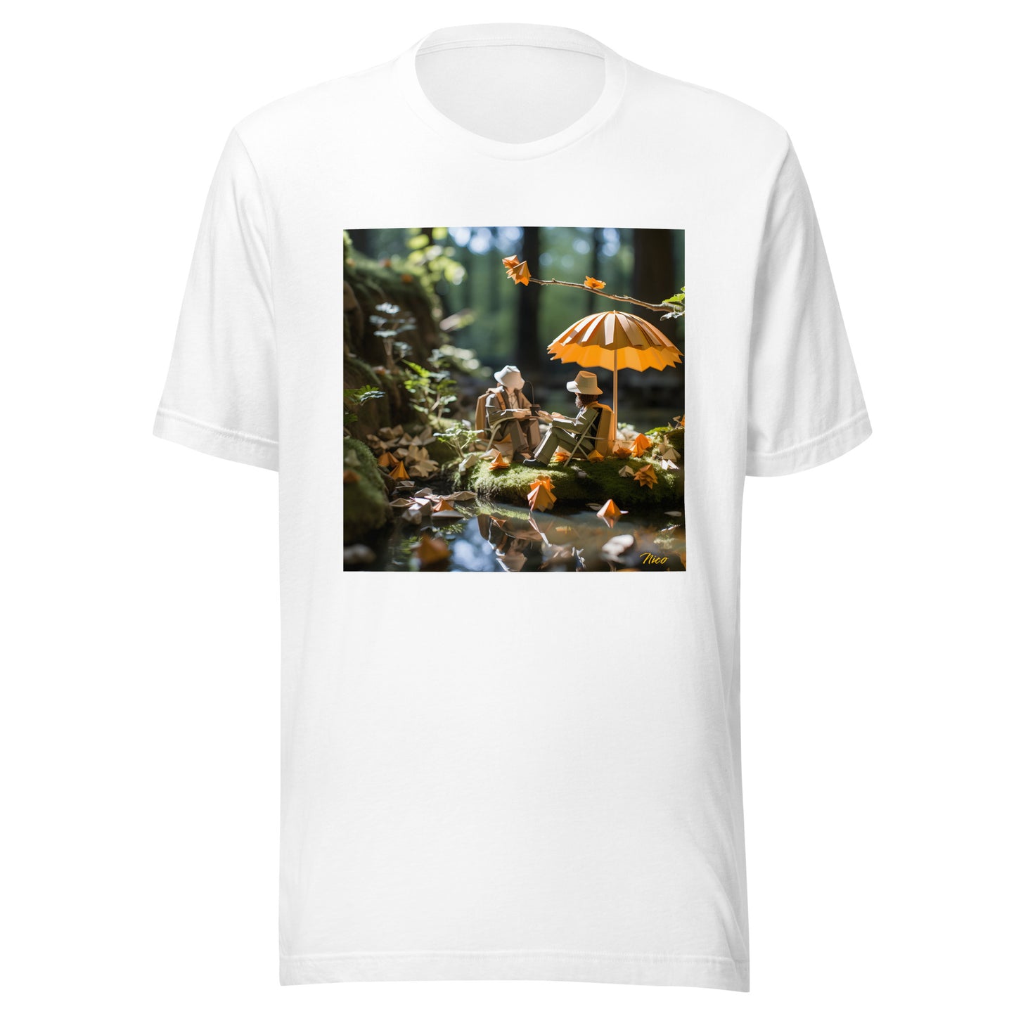 Relaxing By The Brook Series Print #2 - Unisex t-shirt