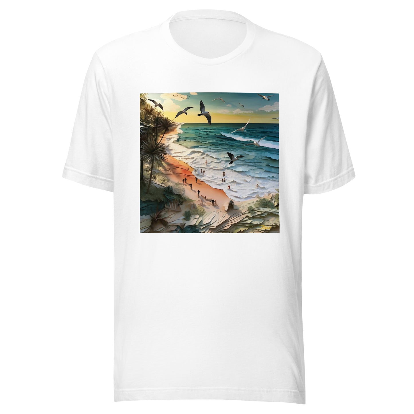 By The Seaside Series Print #6 - Unisex t-shirt