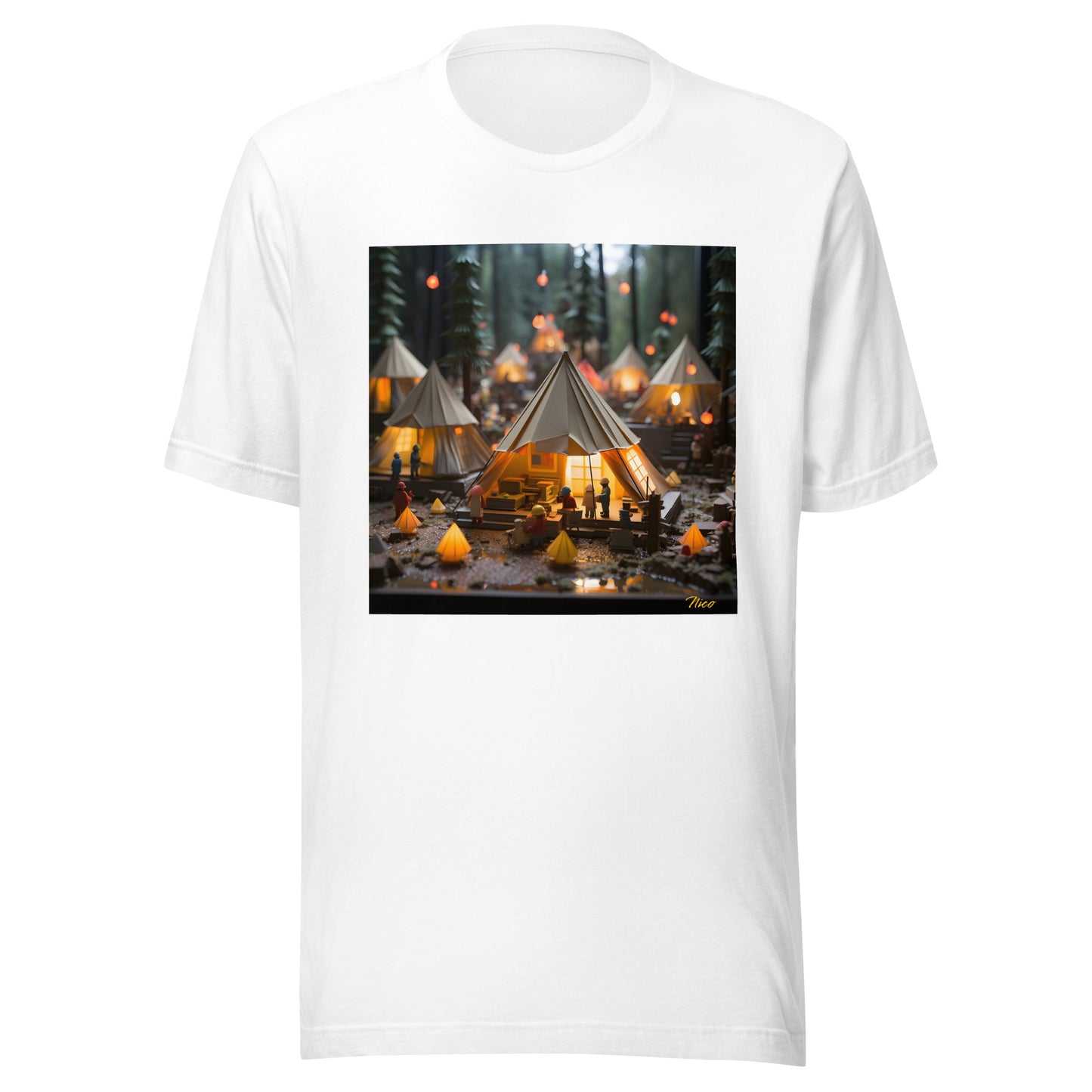 Camping In The Rain Series Print #10 - Unisex t-shirt