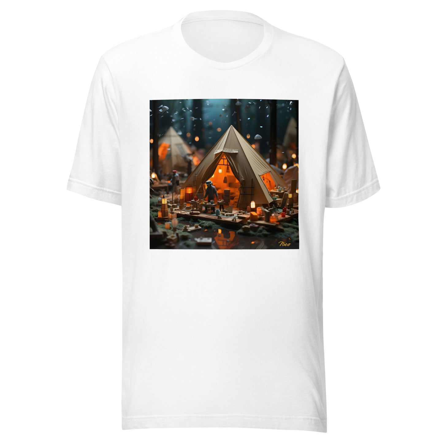 Camping In The Rain Series Print #8 - Unisex t-shirt