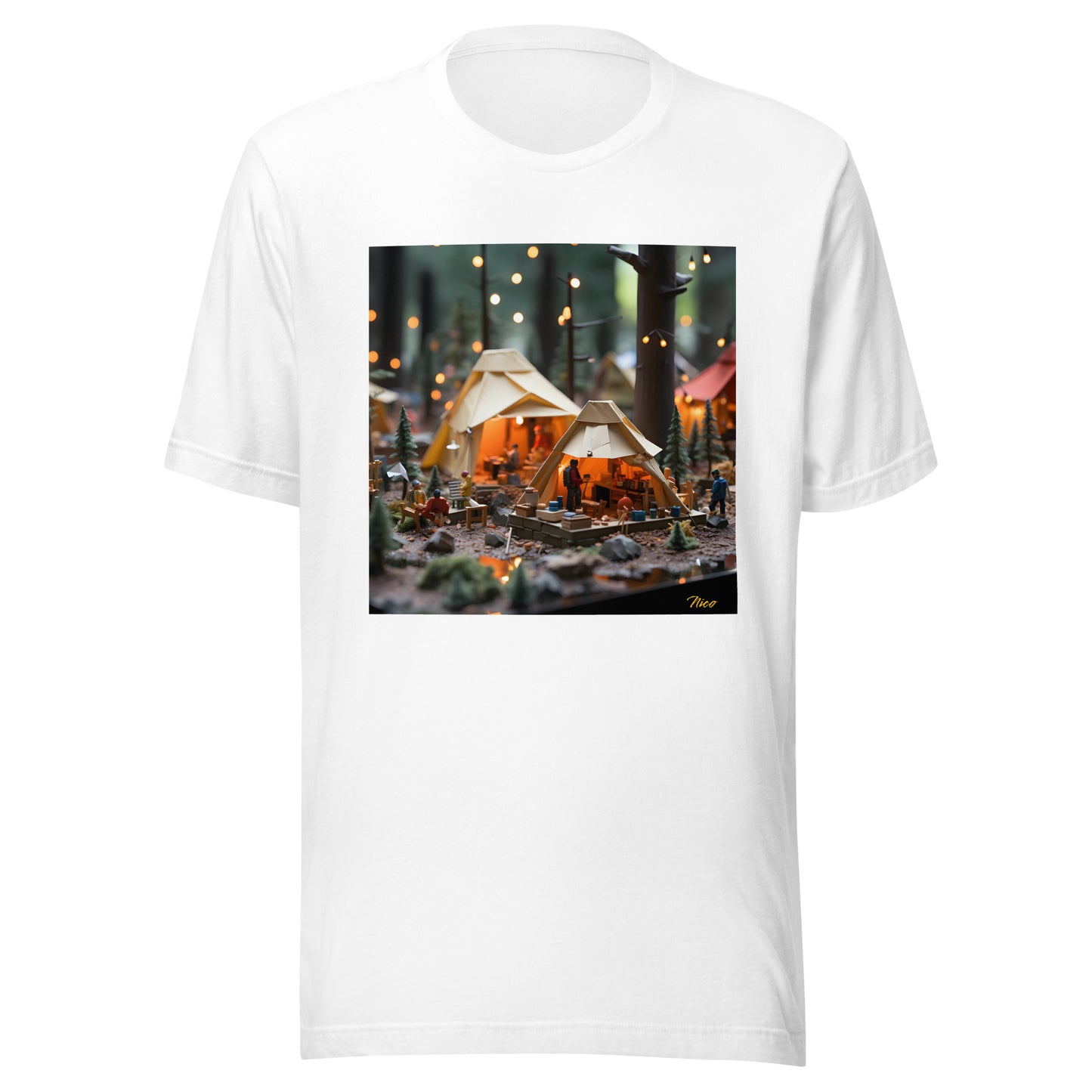 Camping In The Rain Series Print #4 - Unisex t-shirt