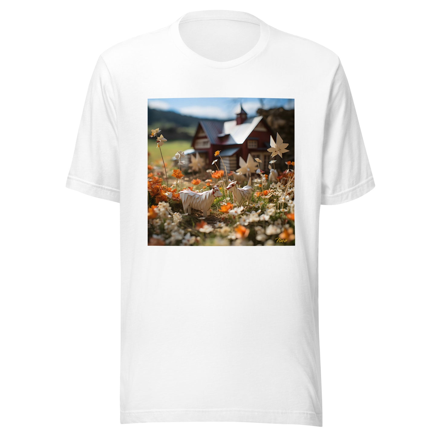 Meadow By The Farm Series Print #10 - Unisex t-shirt