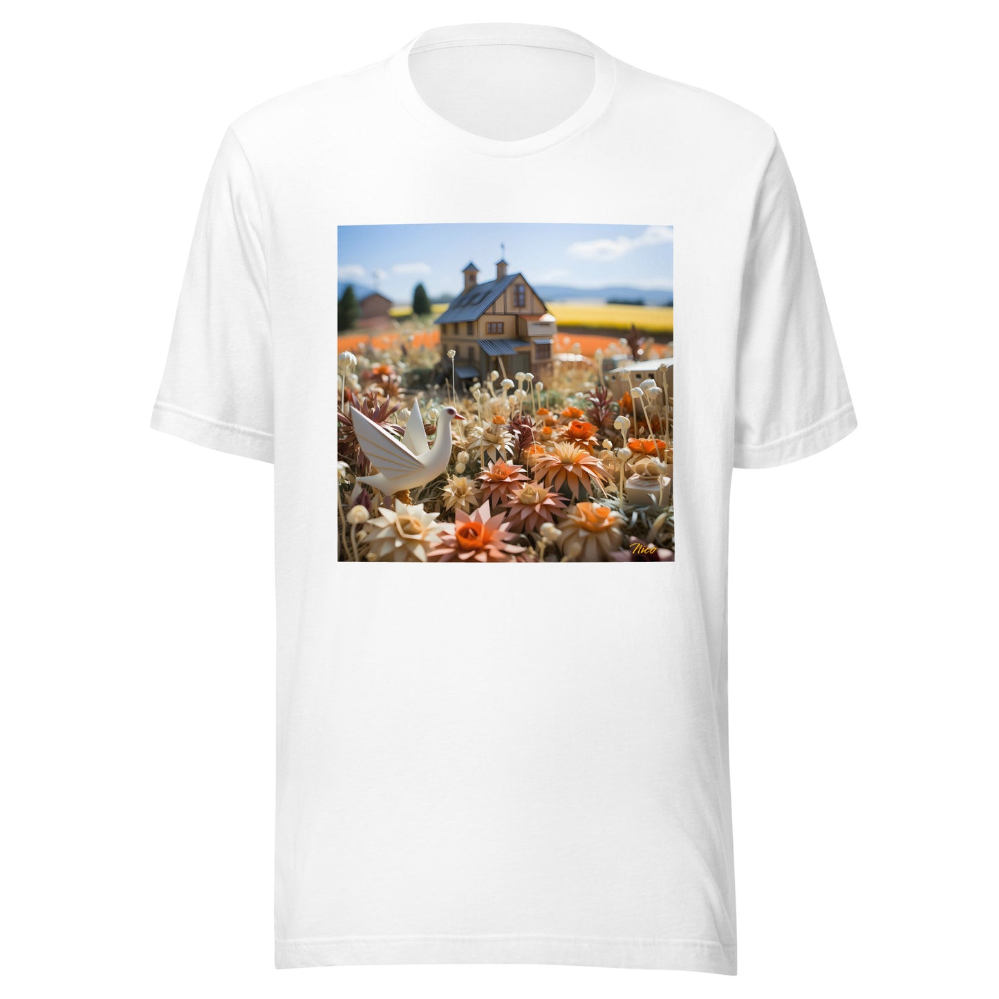 Meadow By The Farm Series Print #9 - Unisex t-shirt