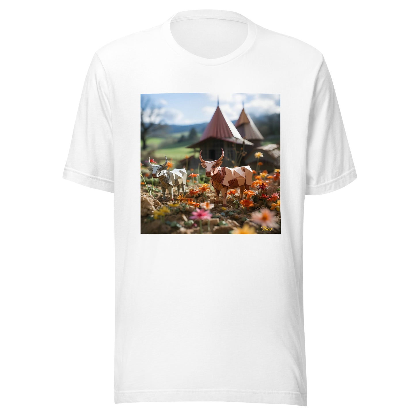 Meadow By The Farm Series Print #8 - Unisex t-shirt