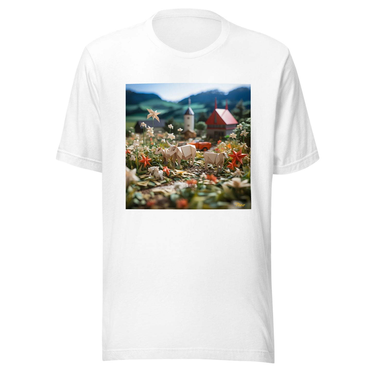 Meadow By The Farm Series Print #5 - Unisex t-shirt