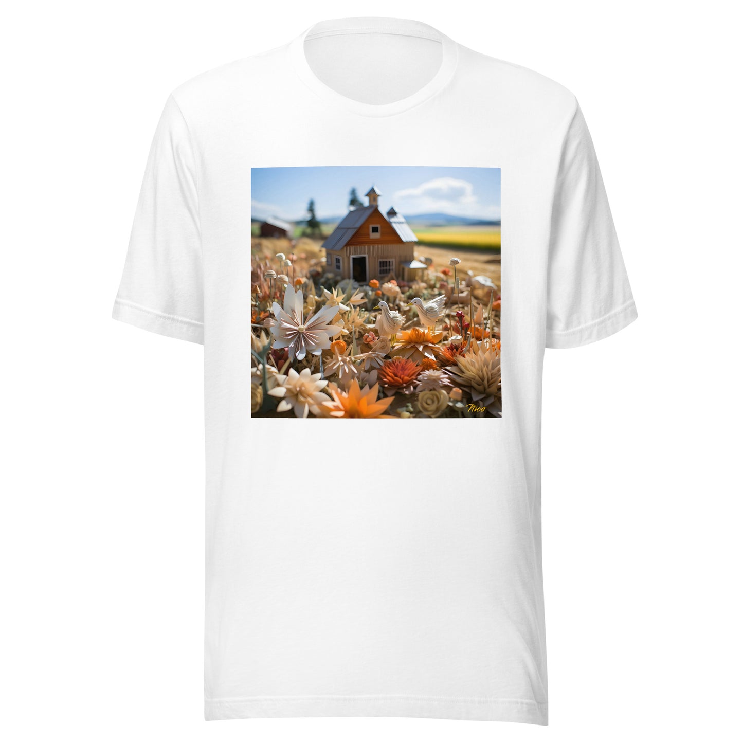 Meadow By The Farm Series Print #4 - Unisex t-shirt