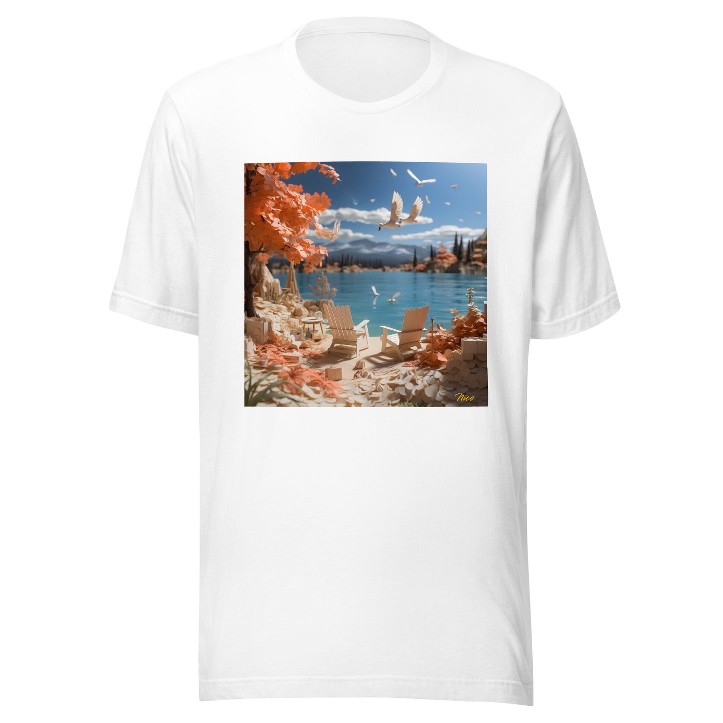 Mountain Lake Series Print #10 - Unisex t-shirt