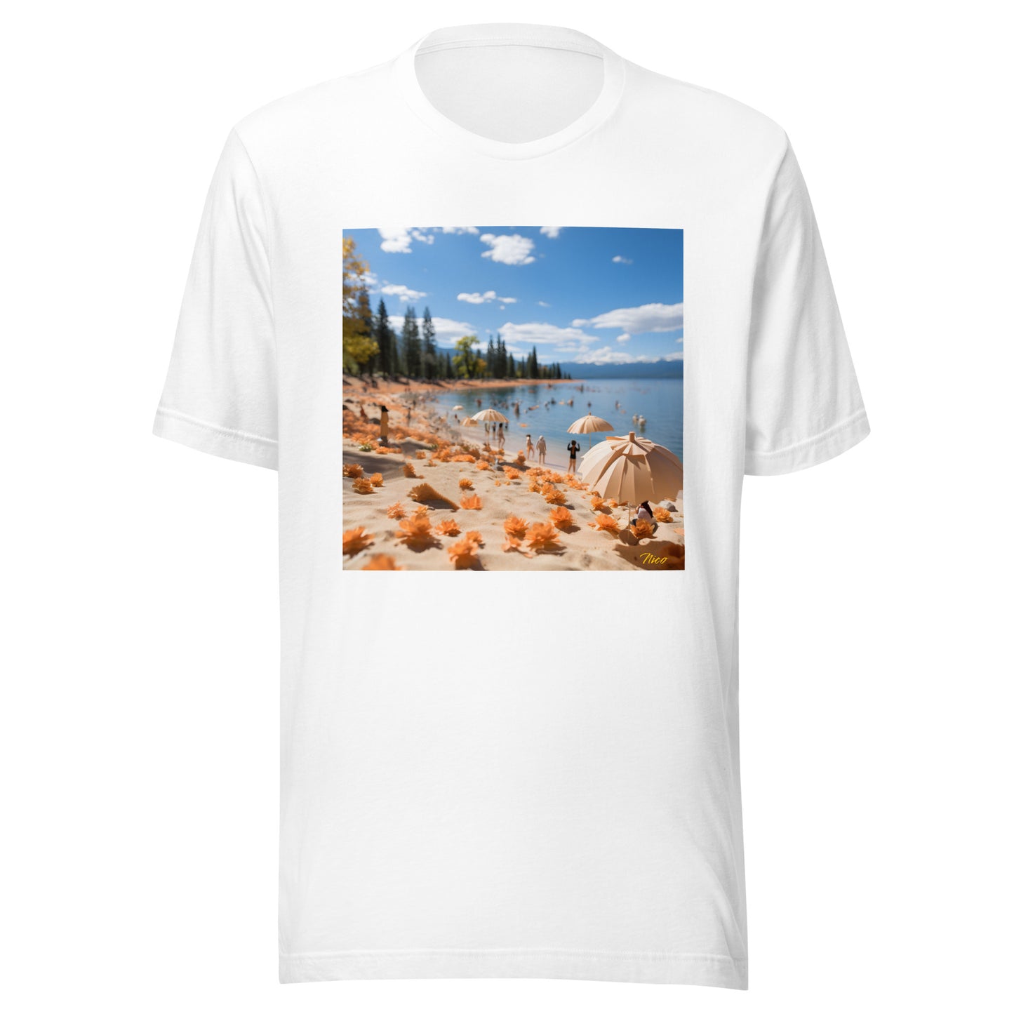 Mountain Lake Series Print #8 - Unisex t-shirt