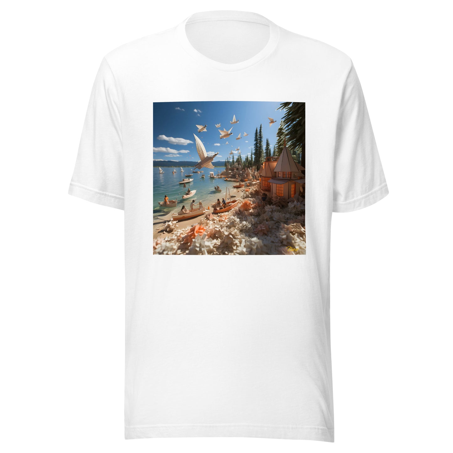 Mountain Lake Series Print #6 - Unisex t-shirt