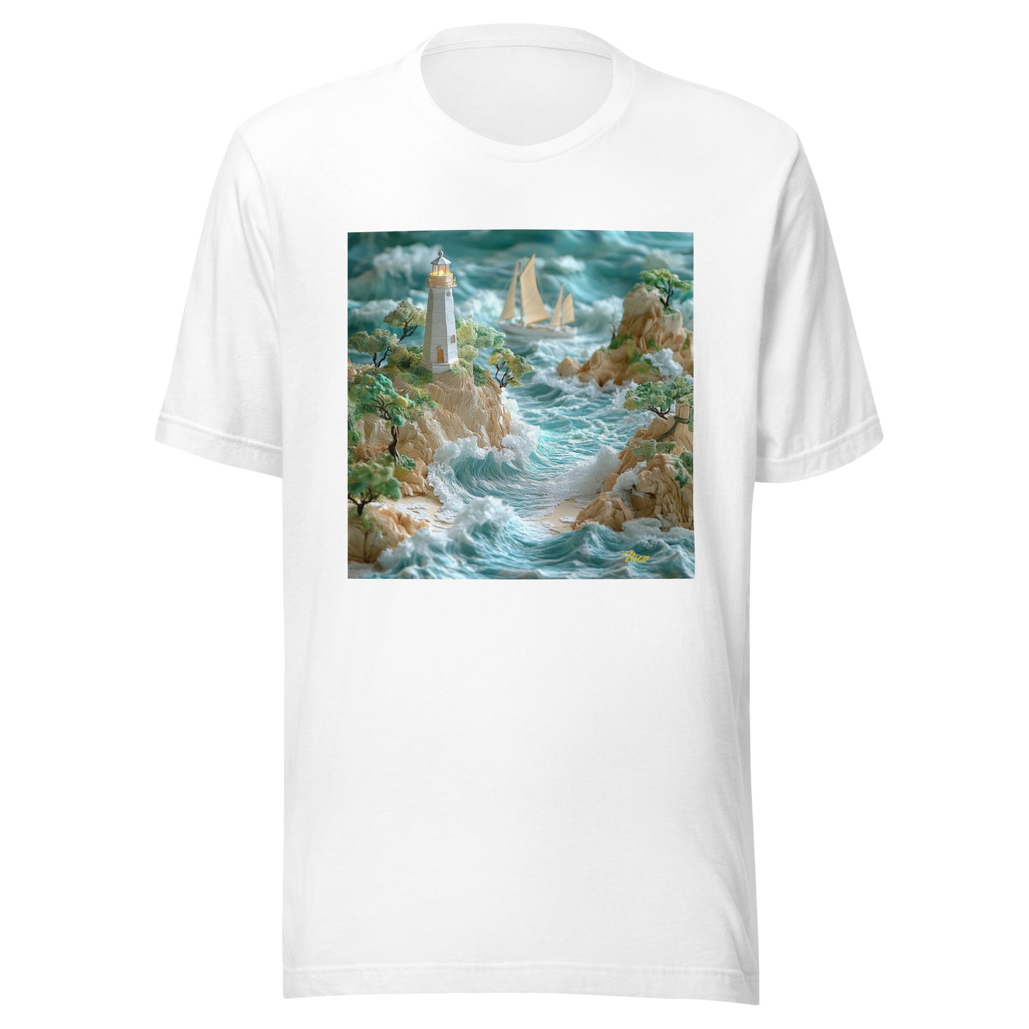 By The Seaside Series Print #9 - Unisex t-shirt