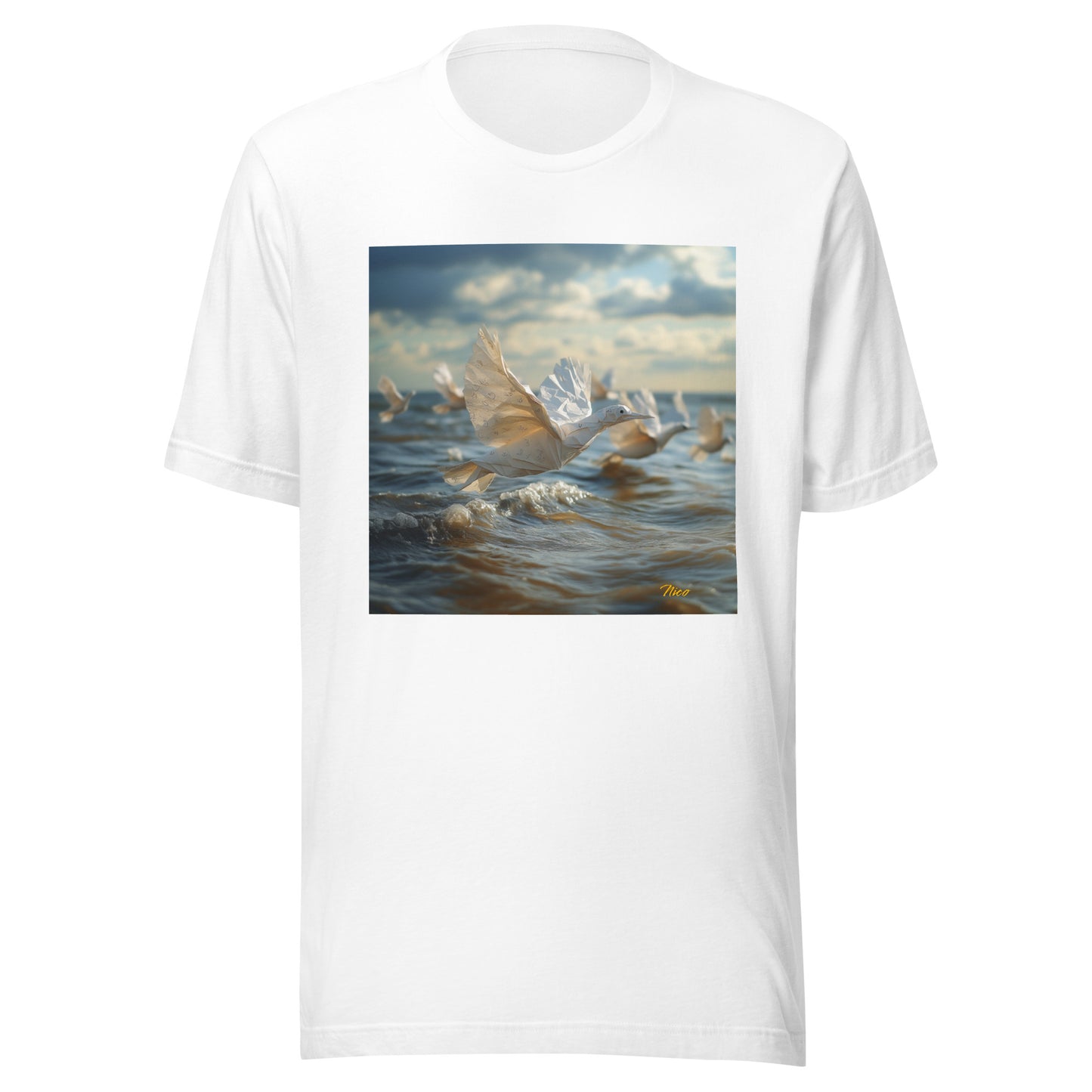 By The Seaside Series Print #8 - Unisex t-shirt