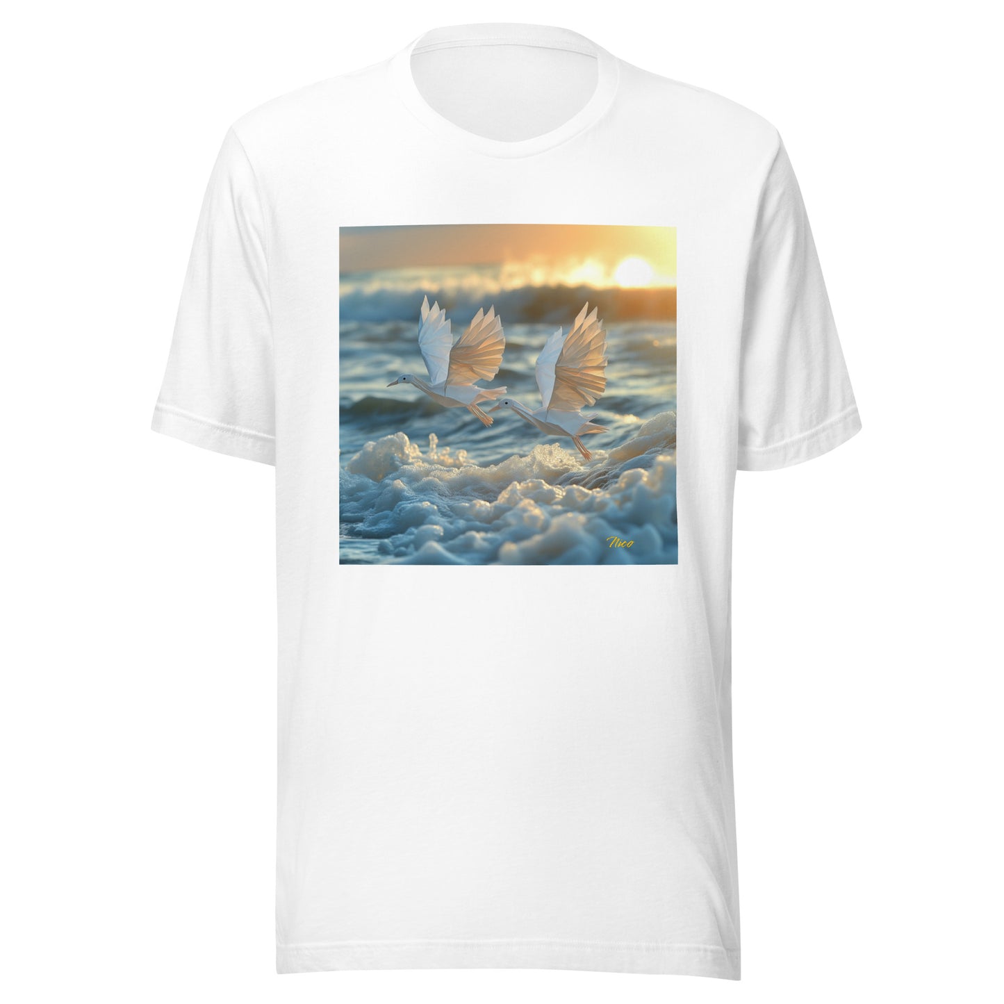 By The Seaside Series Print #5 - Unisex t-shirt