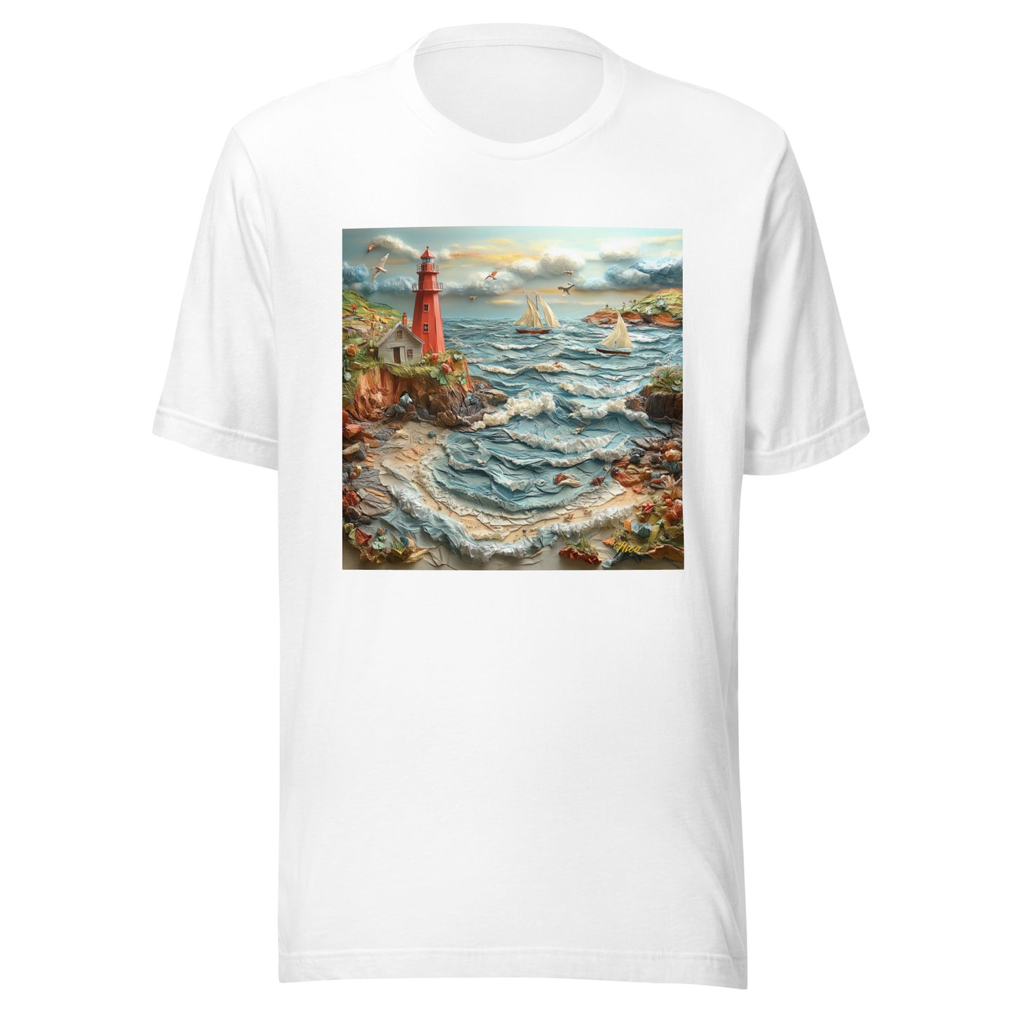 By The Seaside Series Print #2 - Unisex t-shirt