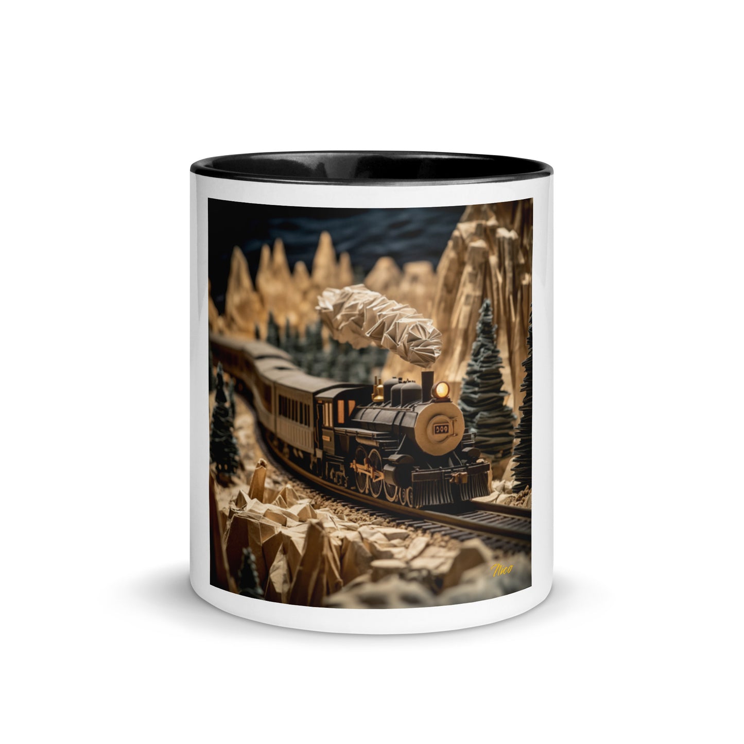 Orient Express Series Print #1Mug with Color Inside