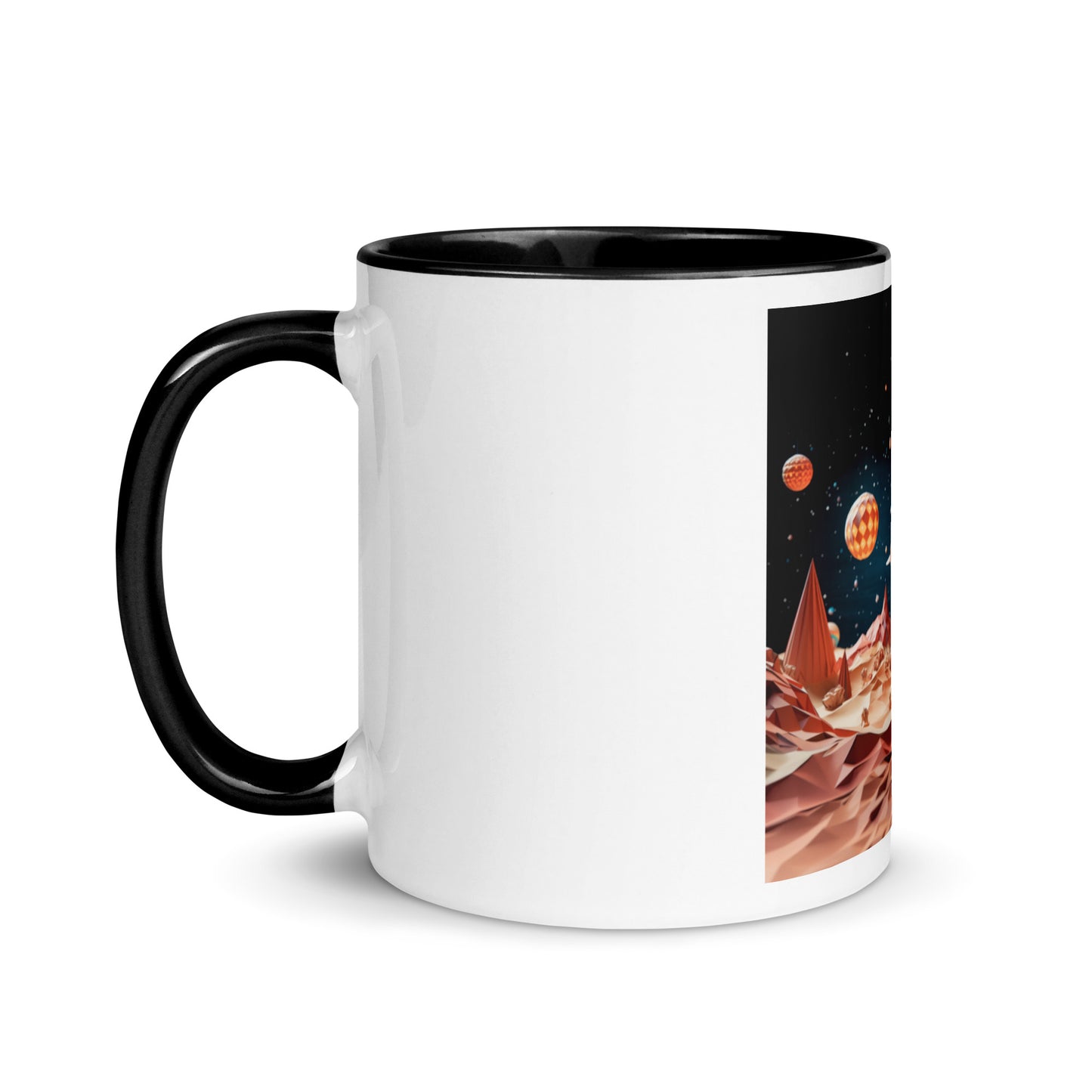 Elons' Dream Series Print #5 Mug with Color Inside