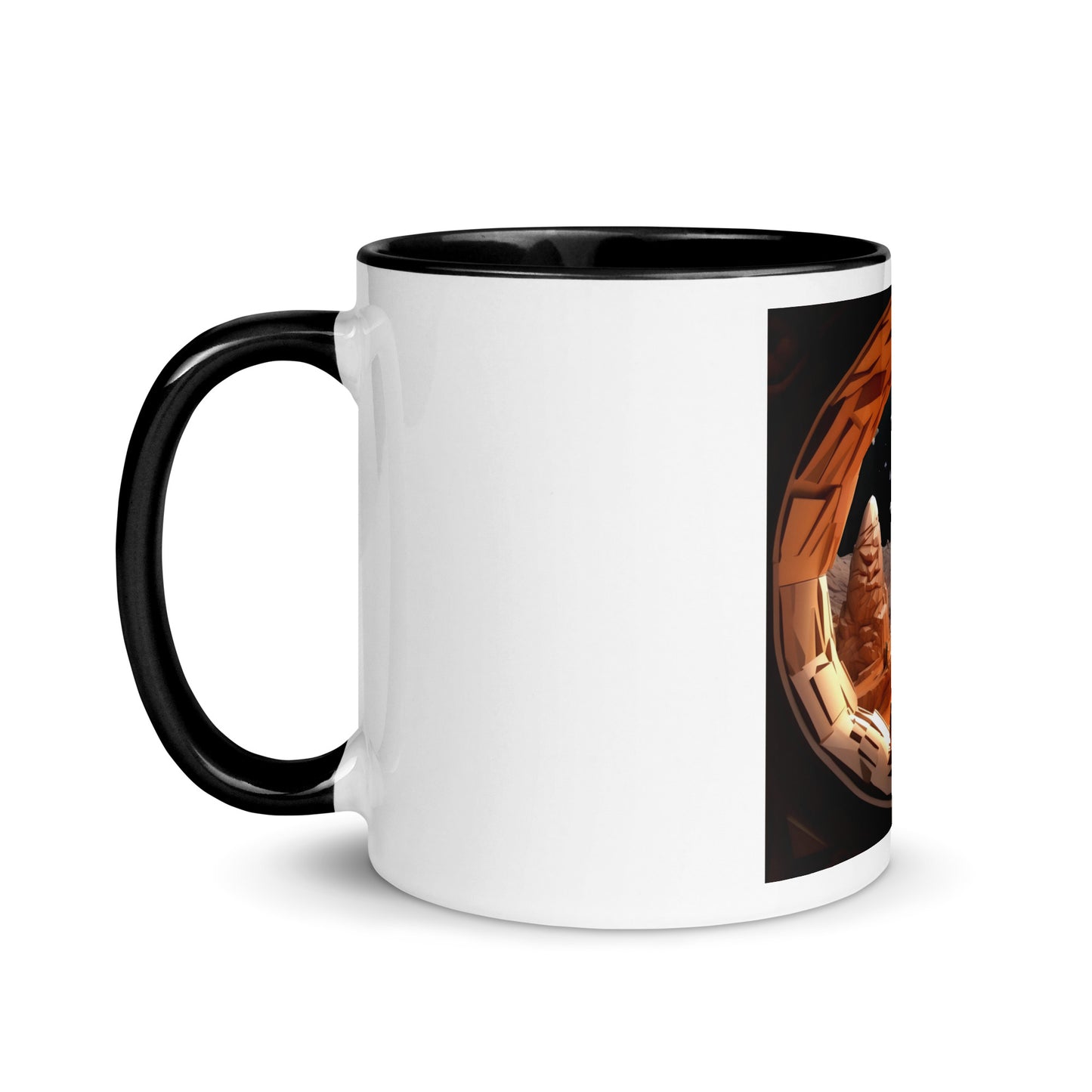 Elon's Dream Series Print #4 Mug with Color Inside