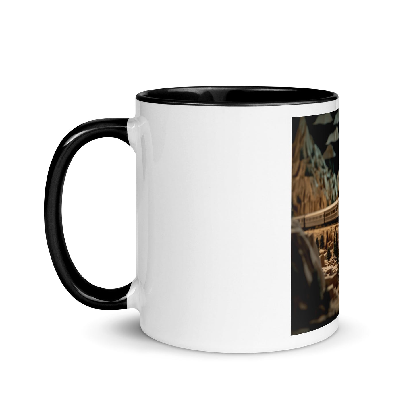 Orient Express Series Print #9 Mug with Color Inside