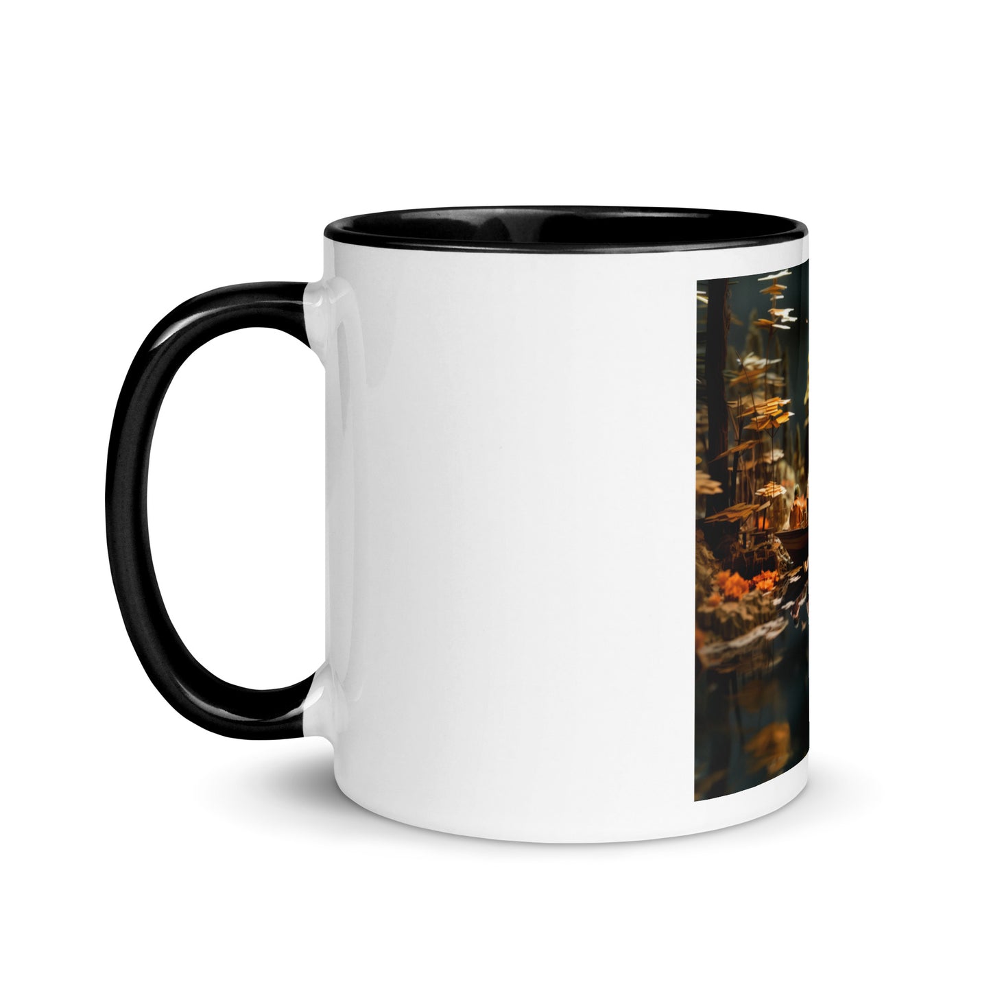 Born On A Bayou Print #10 Mug with Color Inside