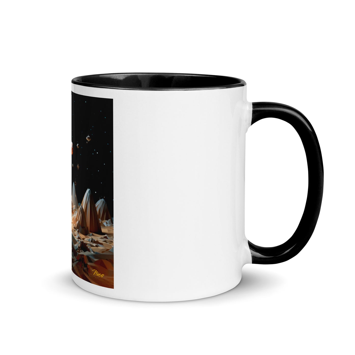 Elons' Dream Series Print #7 Mug with Color Inside