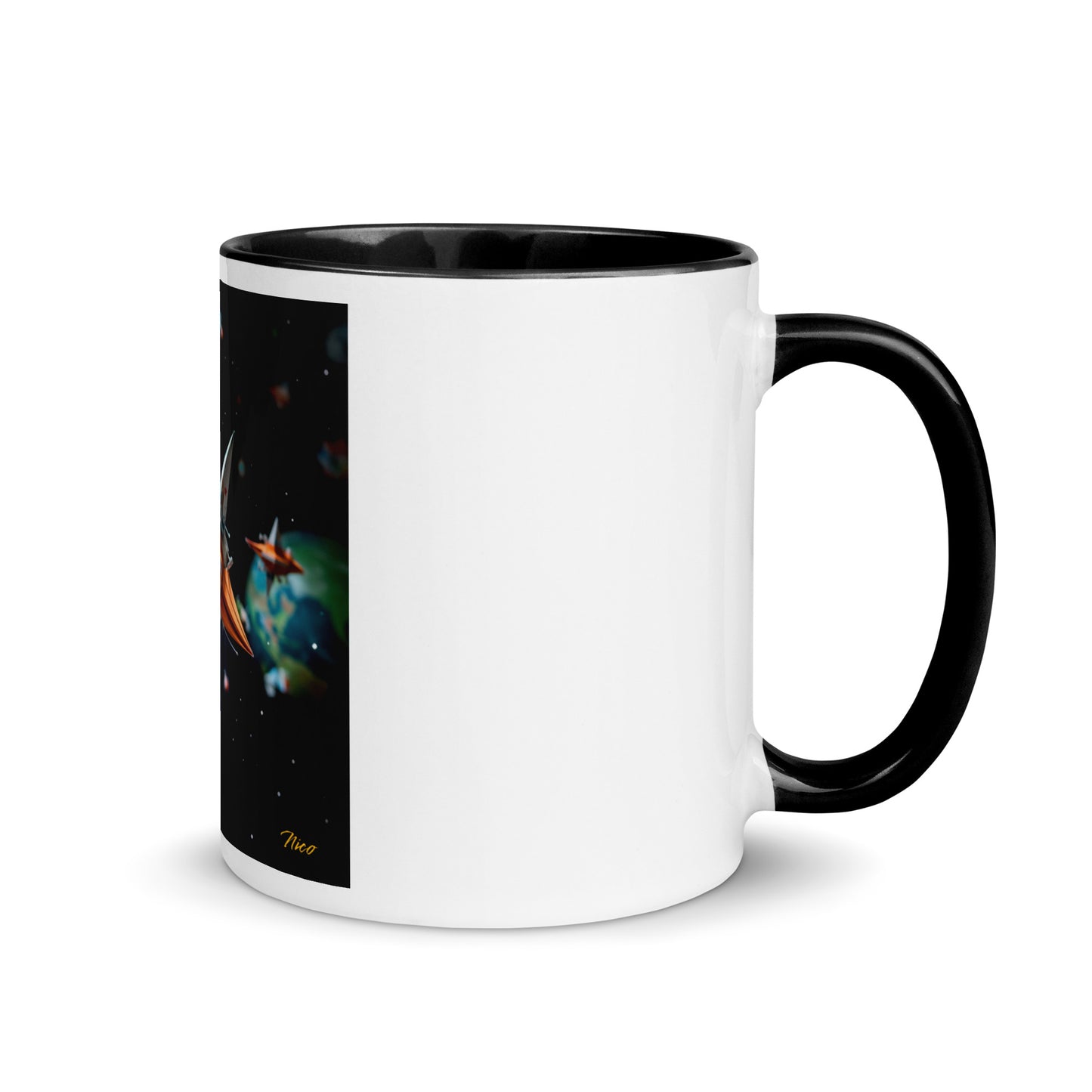 Elons' Dream Series Print #1 Mug with Color Inside