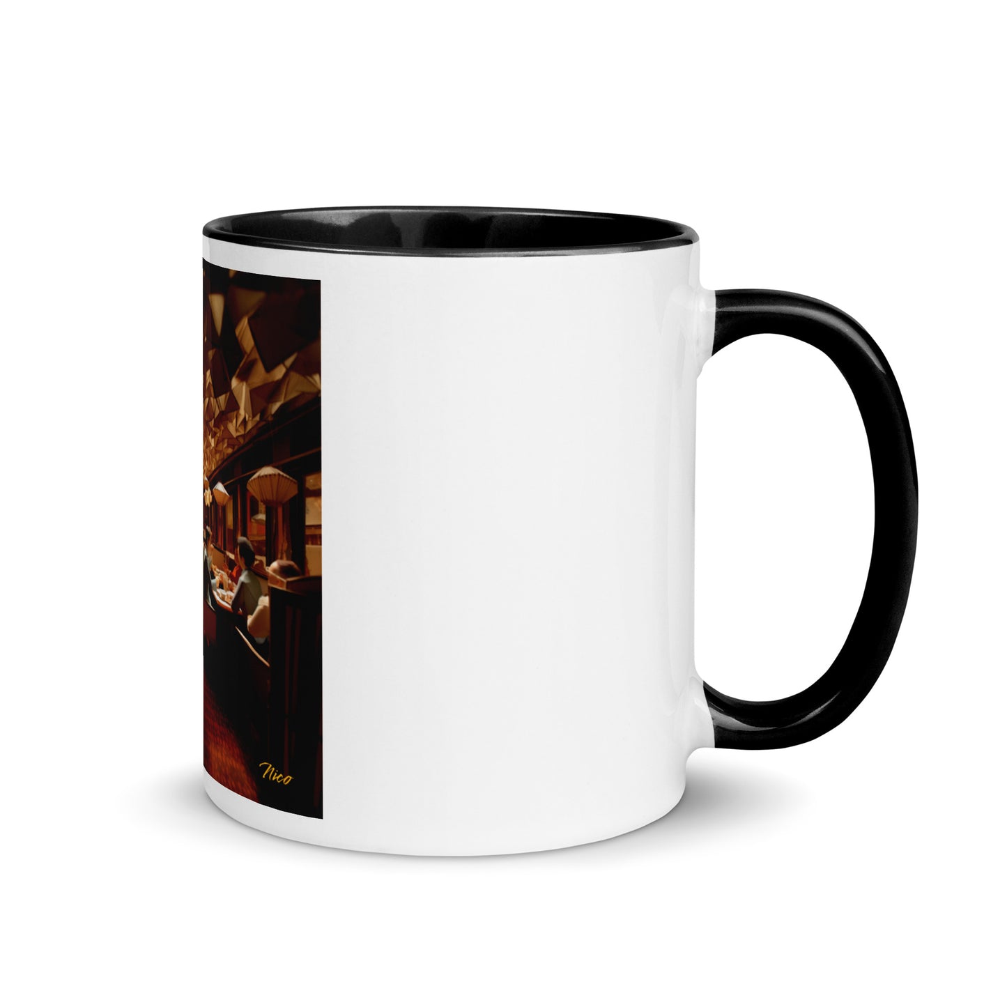 Oriient Express Series Print #2 Mug with Color Inside