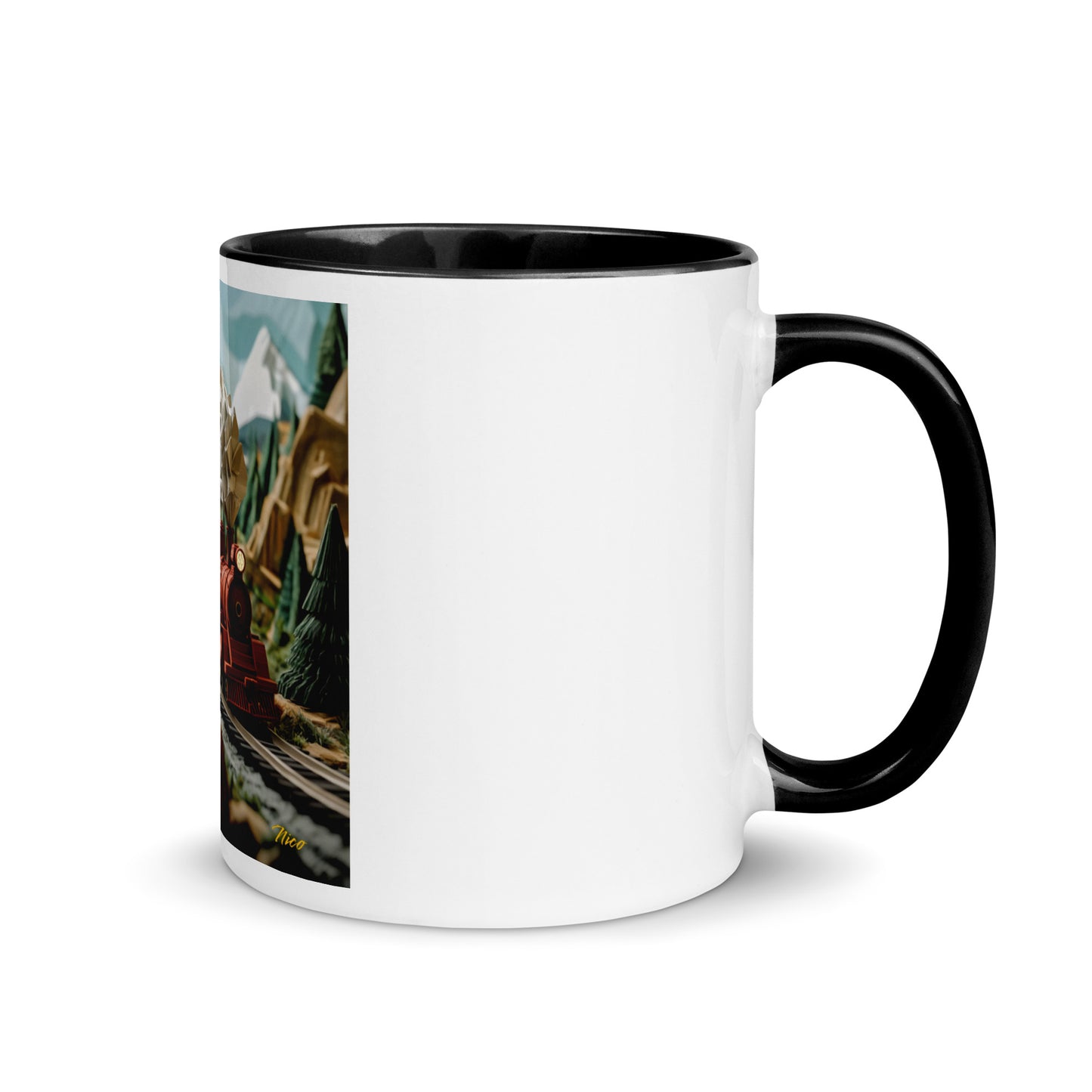 Orient Express Series Print #3 Mug with Color Inside