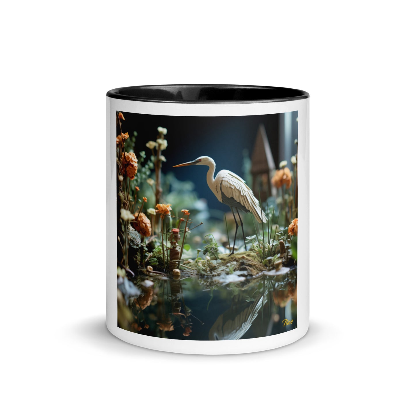 Born On A Bayou Series Print #1 - Mug with Color Inside