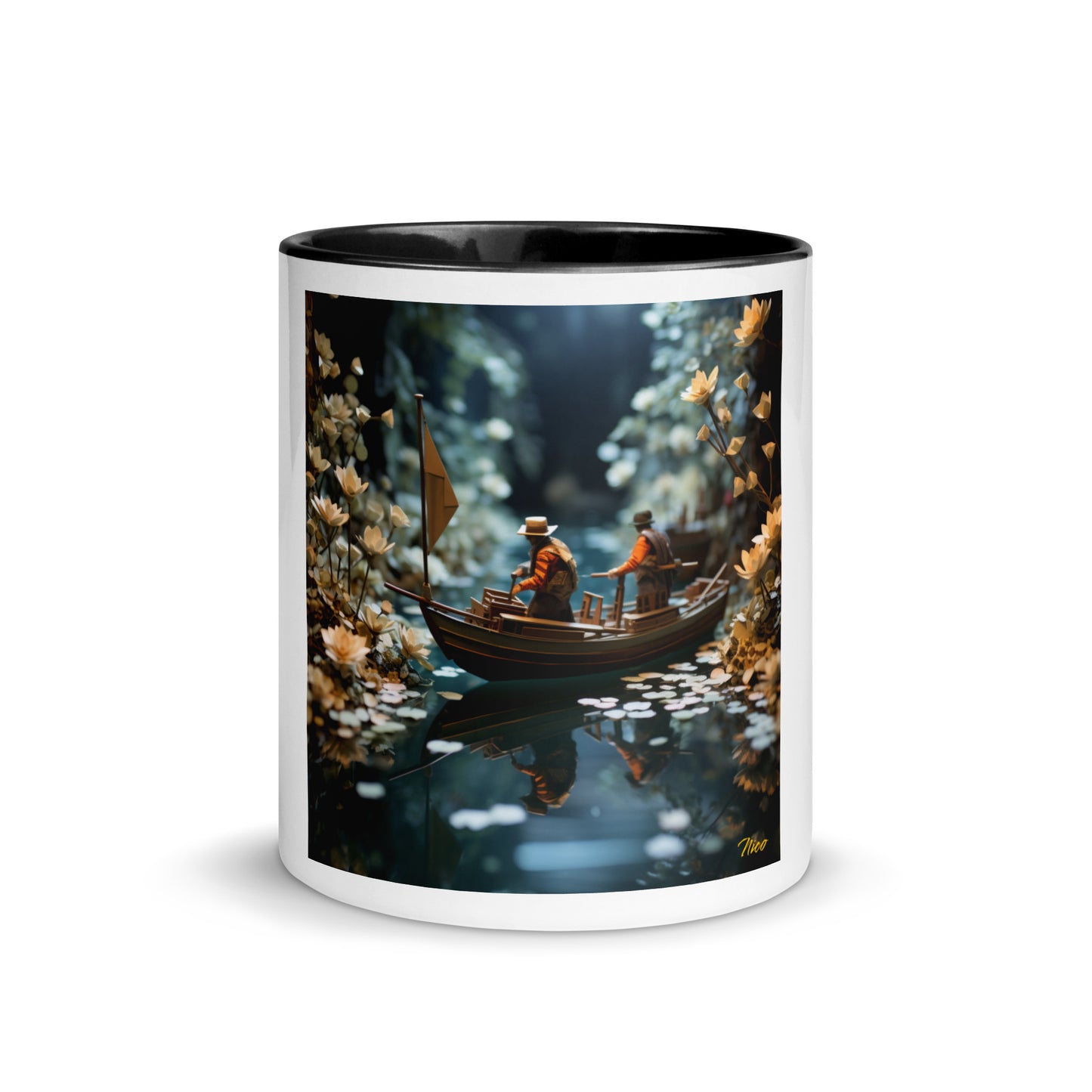 Born On A Bayou Series Print #10 - Mug with Color Inside