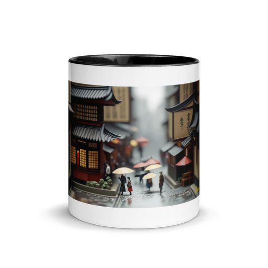 Oriental Rain Series Print #9 - Mug with Color Inside