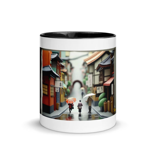 Oriental Rain Series Print #8 - Mug with Color Inside