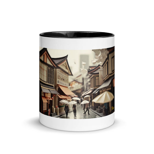 Oriental Rain Series Print #7 - Mug with Color Inside