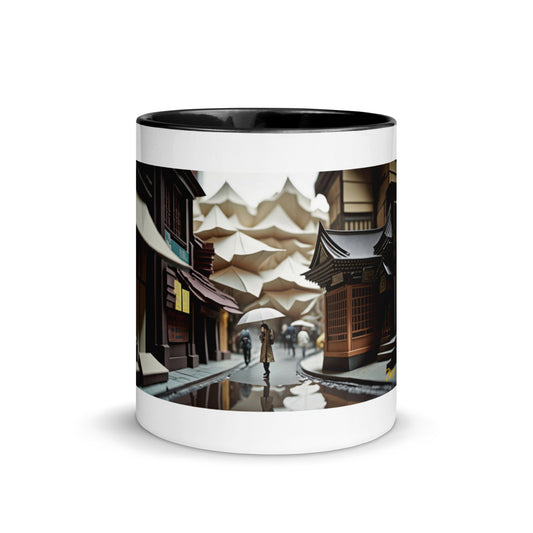 Oriental Rain Series Print #6 - Mug with Color Inside