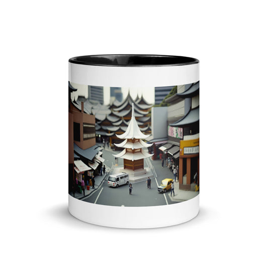 Via The Metropolis Series Print #10 - Mug with Color Inside