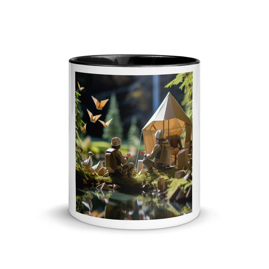 Relaxing By The Brook Series Print #5 - Mug with Color Inside